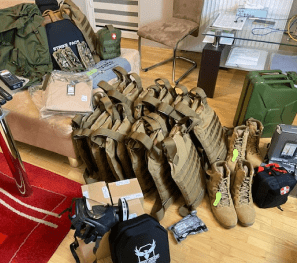 Dane give bulletproofs to Ukraine